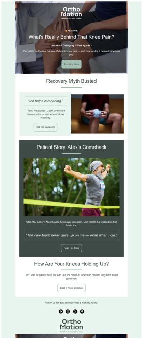 newsletter-email-template-orthoclinic-for-healthcare