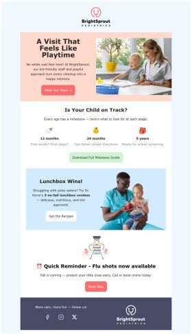 newsletter-email-template-paediatrics-for-healthcare