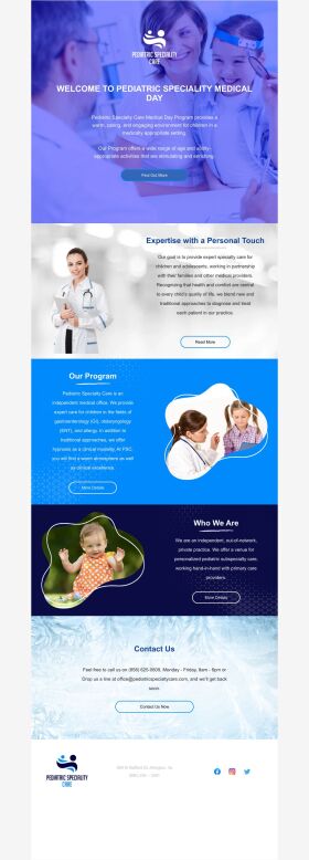 newsletter-email-template-pediatric-care-for-doctors