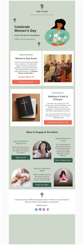 newsletter-email-template-prayer-circle-for-womens-day