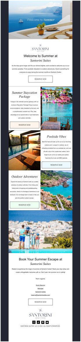 newsletter-email-template-santorini-suites-for-summer