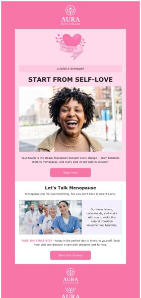 newsletter-email-template-self-love-for-womens-day