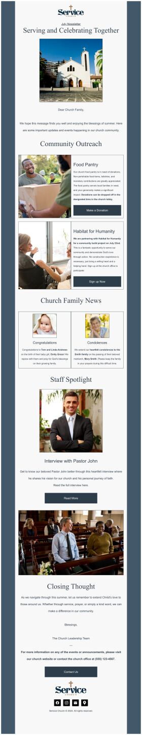 newsletter-email-template-service-church-for-church