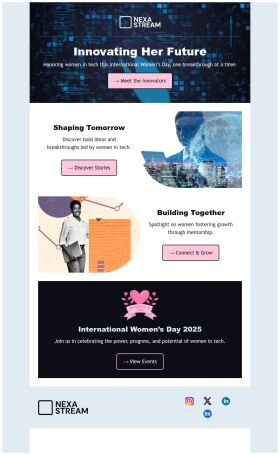 newsletter-email-template-tech-innovation-for-womens-day