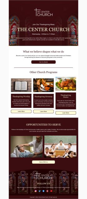 newsletter-email-template-the-center-church-for-thanksgiving