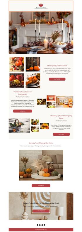newsletter-email-template-transform-your-home-for-thanksgiving