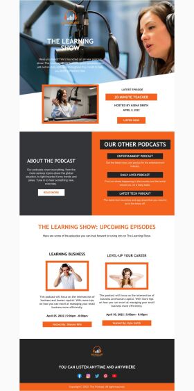 podcast-email-template-the-learning-show-for-personal-branding
