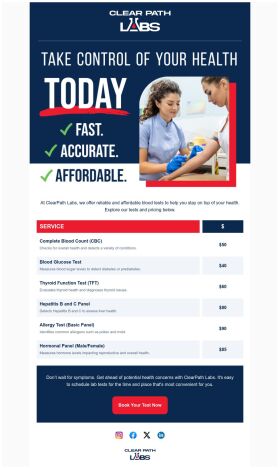 price-list-email-template-screening-tests-for-healthcare