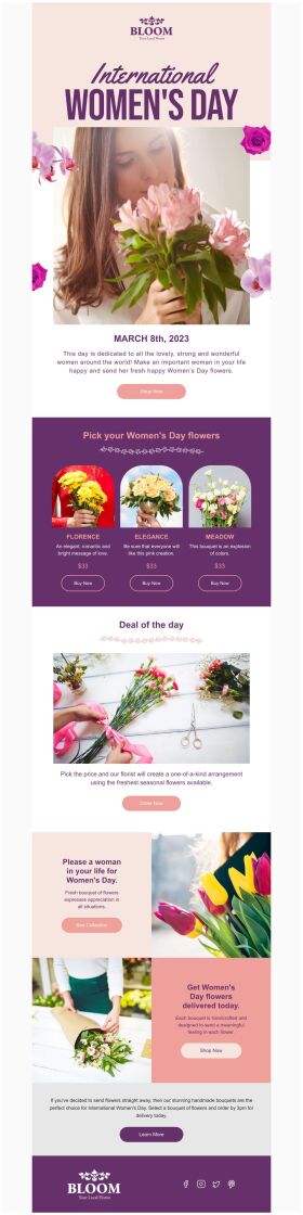 product-promotion-email-template-pick-your-flowers-for-womens-day