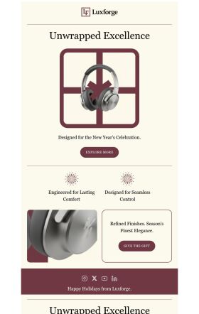 product-showcase-email-template-headphones-unwrapped-for-new-year