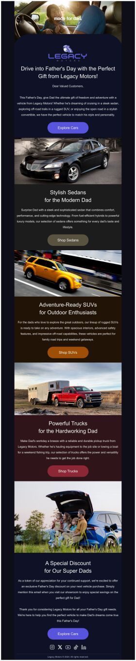 product-showcase-email-template-legacy-motors-for-fathers-day