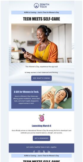 product-showcase-email-template-self-care-for-womens-day