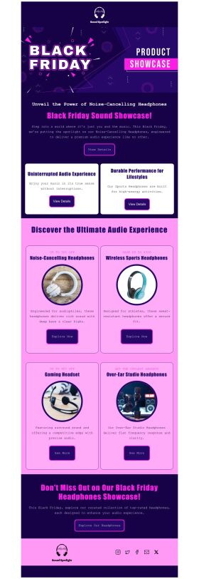 product-showcase-email-template-sound-spotlight-for-black-friday