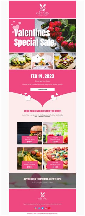 sale-email-template-delicious-food-for-valentines-day