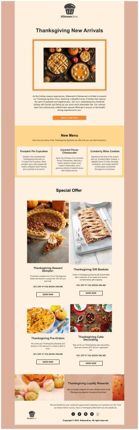 new-arrival-email-template-holiday-restaurant-for-thanksgiving