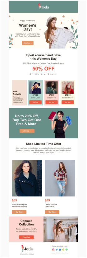 special-offer-email-template-clothing-denim-and-coats-for-womens-day