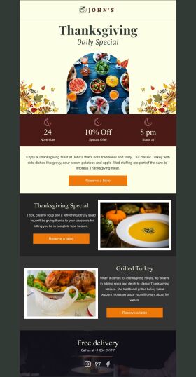 special-offer-email-template-traditional-turkey-meal-for-thanksgiving