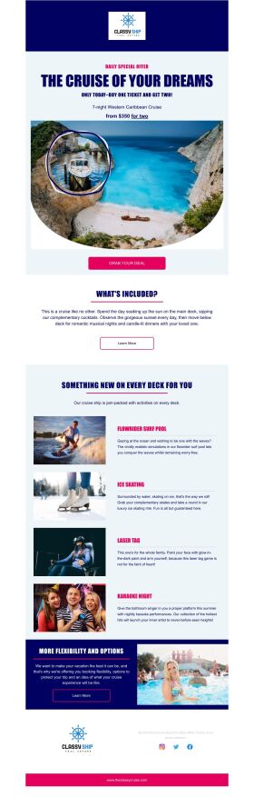special-offer-email-template-western-caribbean-cruise-for-travel-industry