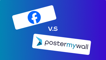 Facebook Events против PosterMyWall