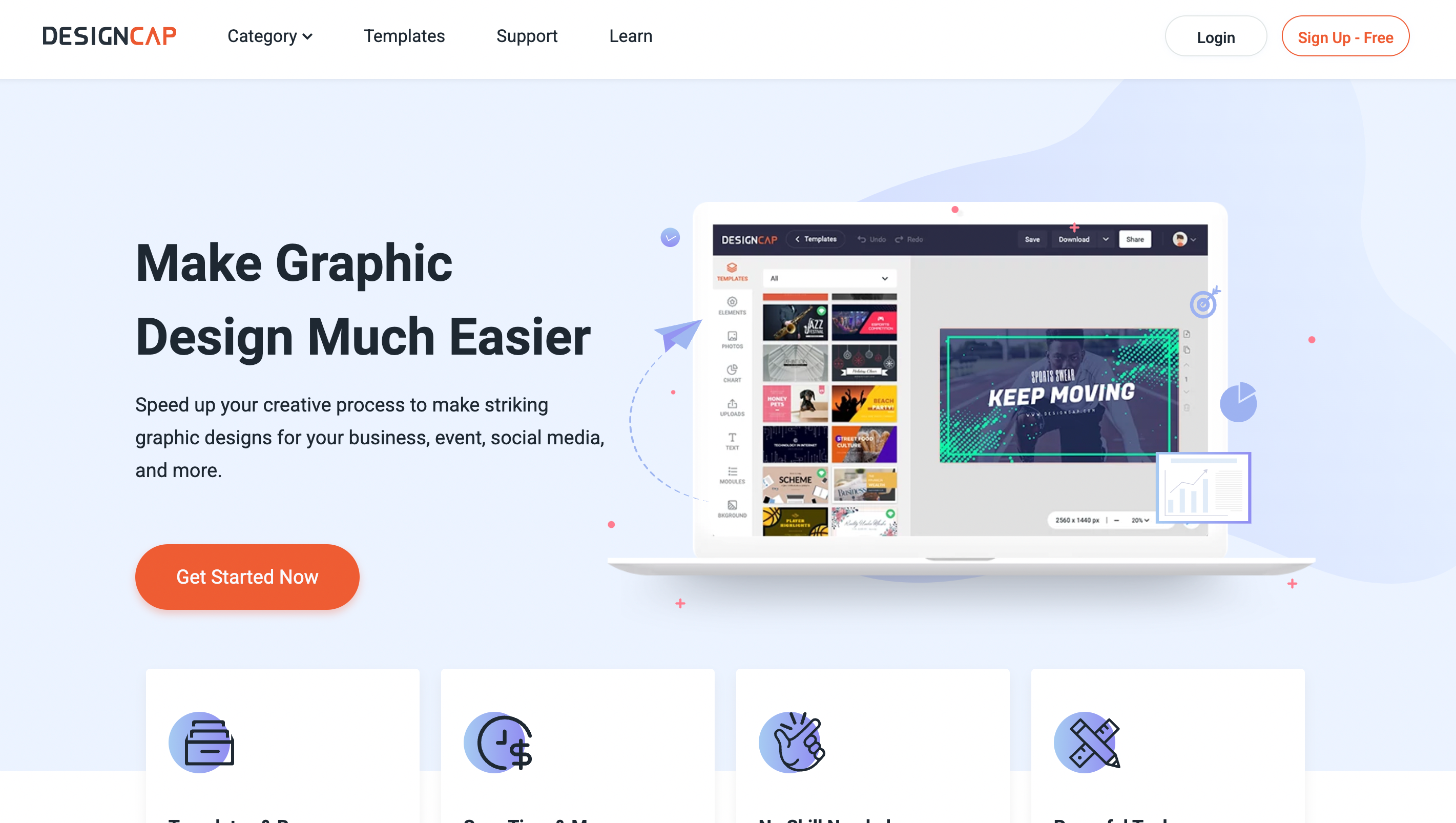 DesignCap Screenshot