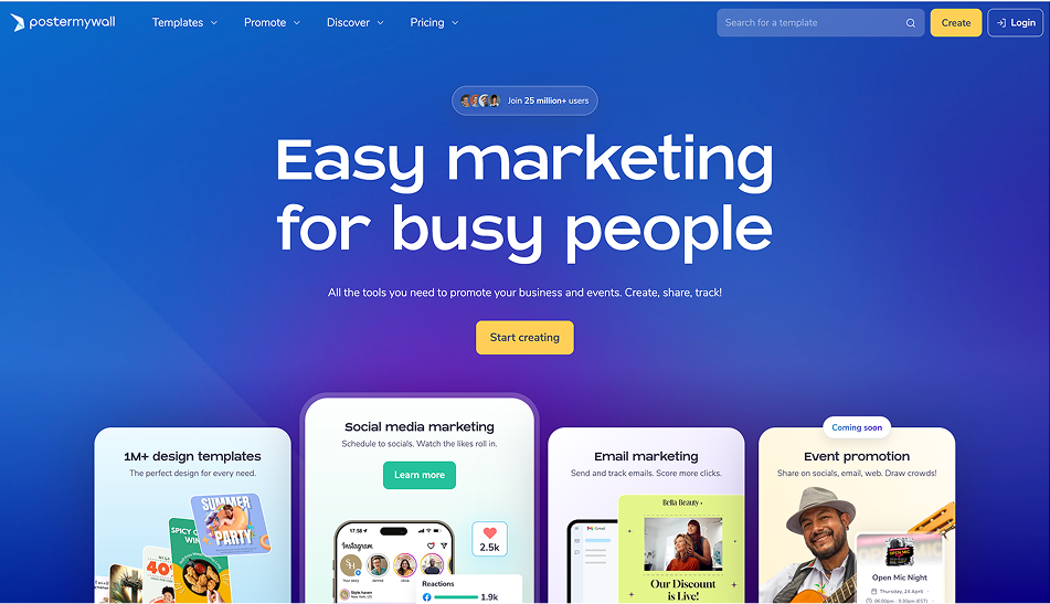 PosterMyWall Screenshot