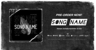 "New Single" NEW ALBUM RELEASE PRE-ORDER NOW! Facebook Ad template