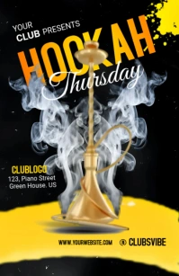 #HookahThursday Tabloid template
