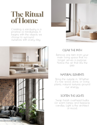Brown Slow Living and Mindfulness Volante Template - Page 3