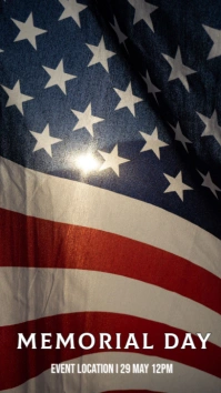 * Memorial Day Tampilan Digital (9:16) template