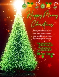 `marry Christmas flyers, marry Christmas gree template