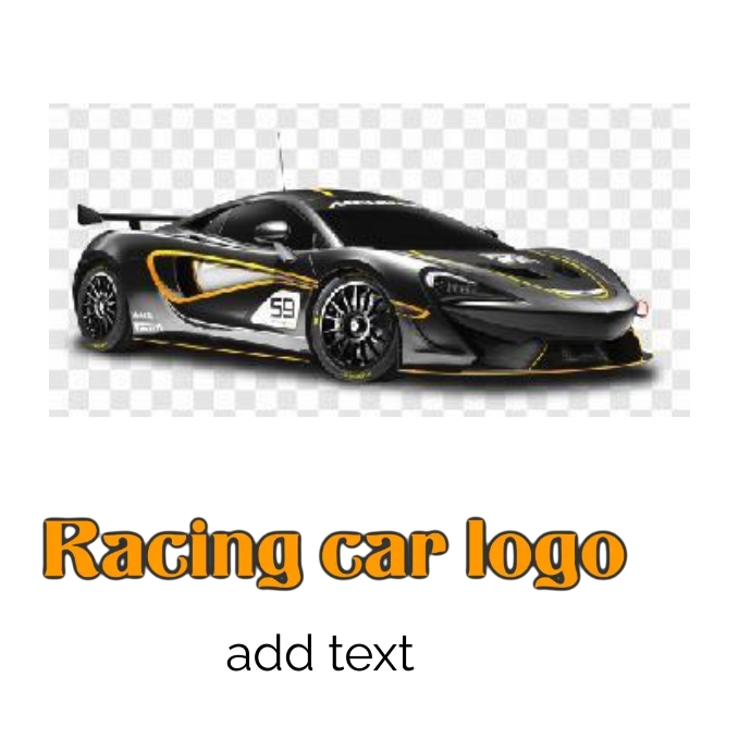 . PNG racing car competition logo template. | PosterMyWall
