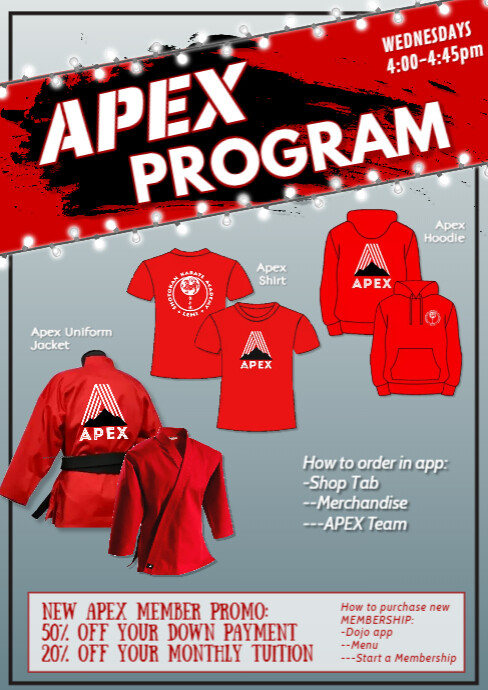 Holiday Sale - Apex Program | PosterMyWall