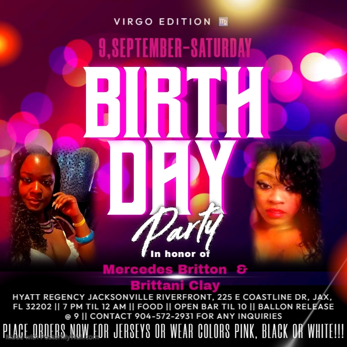 Birthday Celebration Instagram Post template