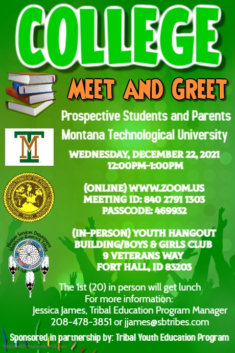 Copy of Copy of Montana Tech flyer 2021 | PosterMyWall