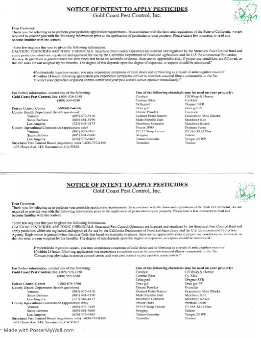 NOTICE Flyer (US Letter) template