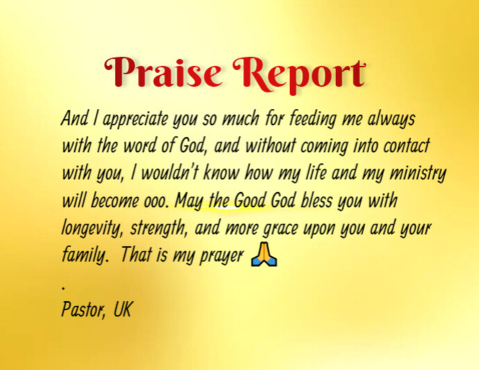 Praise Report 4 10.4 | PosterMyWall