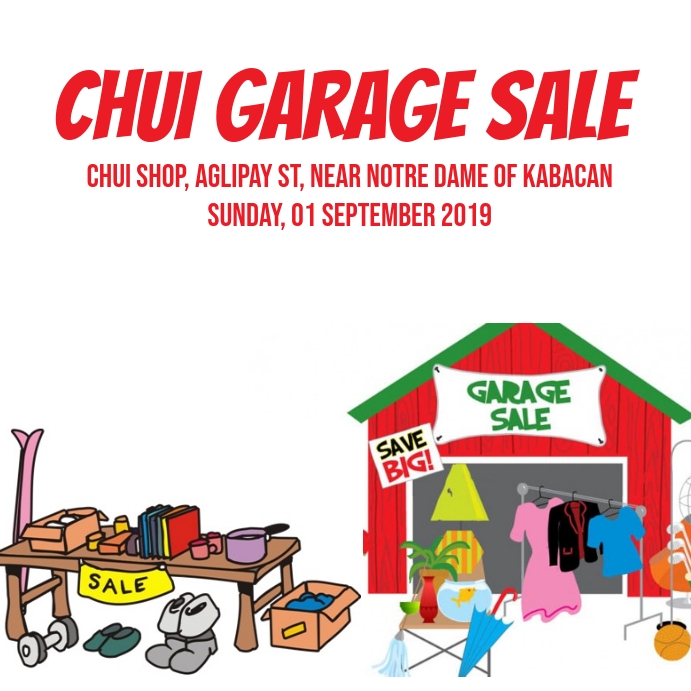 01 Garage Sale Message Instagram template