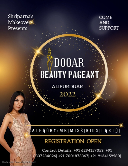 Pageant Judge Flyer Copy of Pageant FLYER - Pageant AD | PosterMyWall