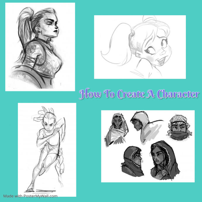 Copy of Create A Character Collage | PosterMyWall