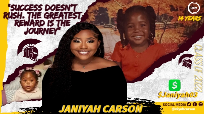 Copy of Janiyah Carson Slide | PosterMyWall