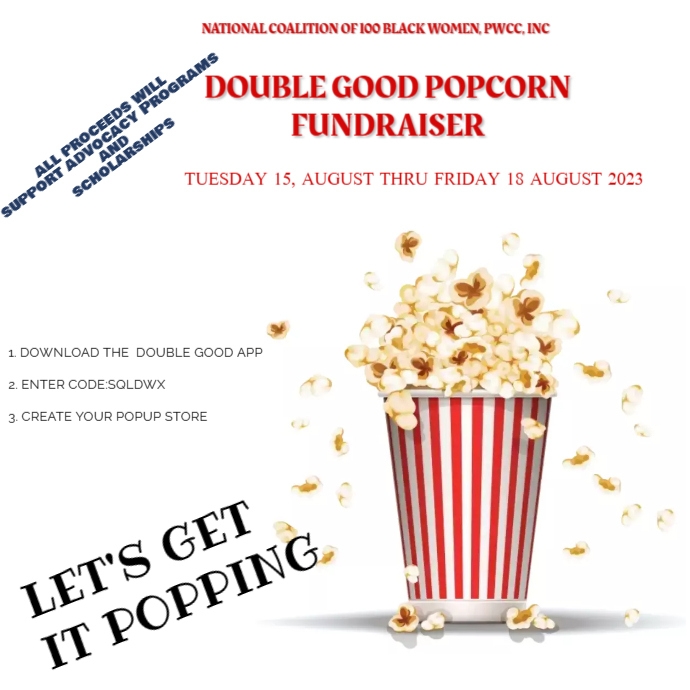 DOUBLE GOOD POPCORN FUNDRAISER. PosterMyWall