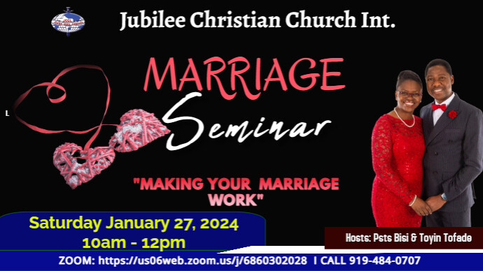 Marriage Seminar | PosterMyWall