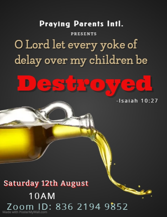 Revival flyer template