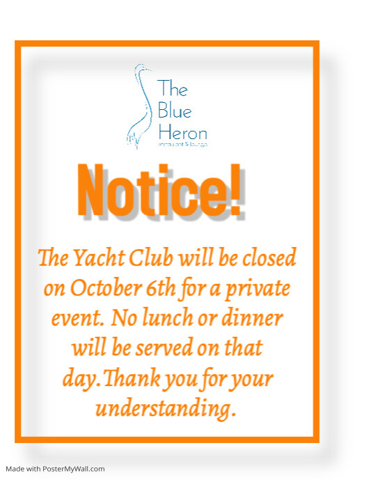 Closure notice template | PosterMyWall