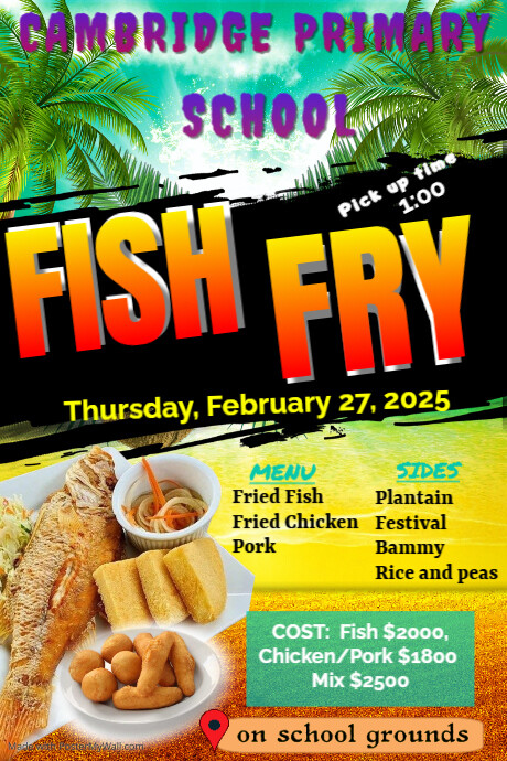 fish fry poster | PosterMyWall