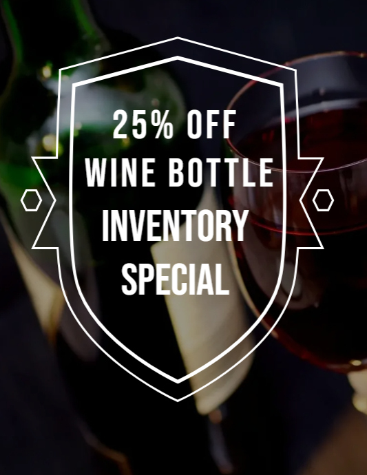 Wine Happy Hour flyer 2 PosterMyWall