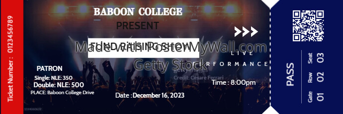 concert music event ticket template design 20 | PosterMyWall