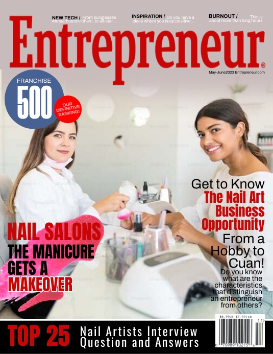 Copy of 040623 Entrepreneur magazine cover template | PosterMyWall