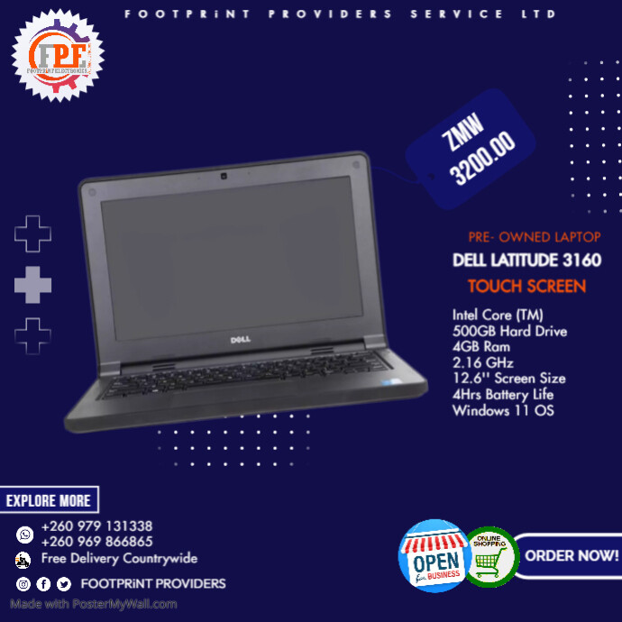 Copy of DELL LATIT 3150 | PosterMyWall