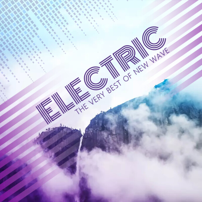 Electronic Dance Music Album Cover Template Okładka albumu